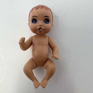 Barbie Baby Doll with Open Mouth I Can Be Baby Caregiver/Babysitter by mattel